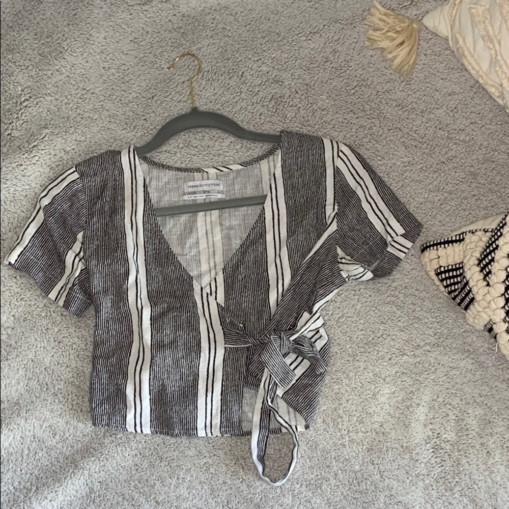 Urban Outfitters wrap shirt